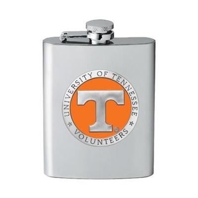 Tennessee Flask Orange Emblem