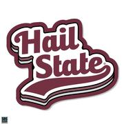  Mississippi State 3.25 Inch Retro Stack Rugged Sticker Decal
