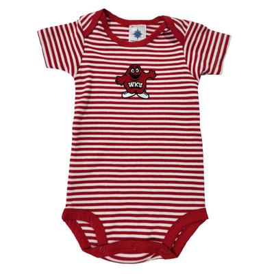 Western Kentucky Infant Striped Bodysuit