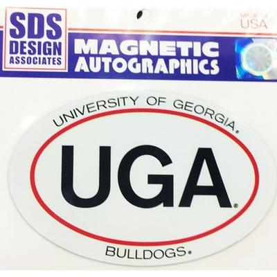 Georgia Magnet Oval UGA 6