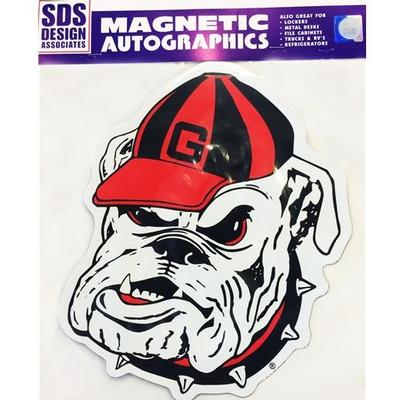 Georgia Magnet Bulldog Logo 8