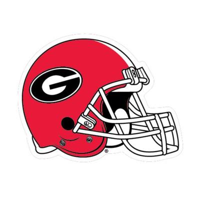 Georgia Magnet Football Helmet 8
