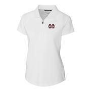 Mississippi State Cutter & Buck Women's Forge Stretch Polo