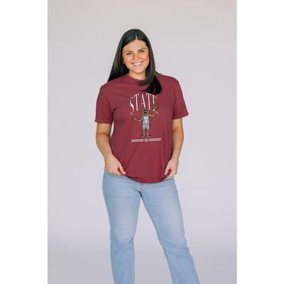Mississippi State Basketball Bully Comfort Colors Tee