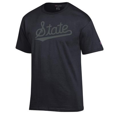 Mississippi State Champion State Script Tonal Tee