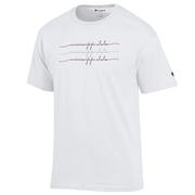  Mississippi State Champion Script Repeat Tee