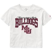  Mississippi State League Women's Clothesline Cotton Crop Tee