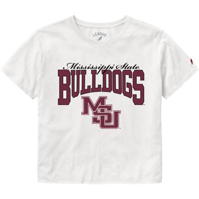 Mississippi State League Women's Clothesline Cotton Crop Tee