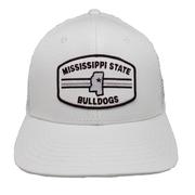  Mississippi State Pukka Silhouette Mesh Snapback Cap