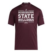  Mississippi State Adidas Sideline Training Tee