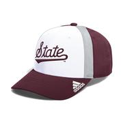  Mississippi State Adidas Coach Pack Hat