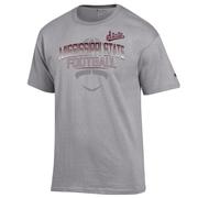  Mississippi State Champion Arch Over Tonal Football Tee