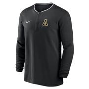  App State Nike Dri- Fit Half Zip Coach Top