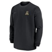  App State Nike Coach Long Sleeve Crew Top