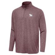  Mississippi State Antigua Hunk Dog 1/4 Zip Pullover