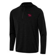  Mississippi State Antigua Tidy Bulldog 1/4 Zip Pullover Hoodie