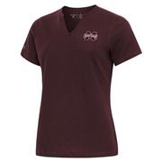  Mississippi State Antigua Women's Traveler Rib Top