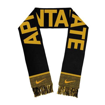 App State Nike Knit Fringe Scarf