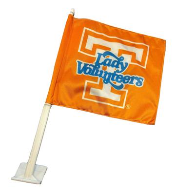 Tennessee Lady Vols Car Flag