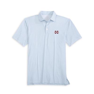 Mississippi State Southern Tide Driver Clubbin It Printed Polo