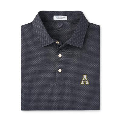 App State Peter Millar Tesseract Performance Polo