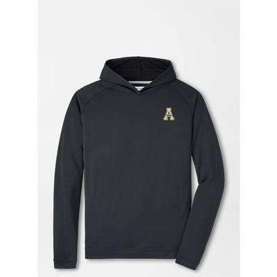 App State Peter Millar Pine Performance Hoodie