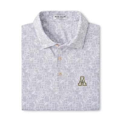 App State Peter Millar Out of Bounds Performance Polo