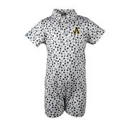  App State Garb Infant Earnest Polo Romper