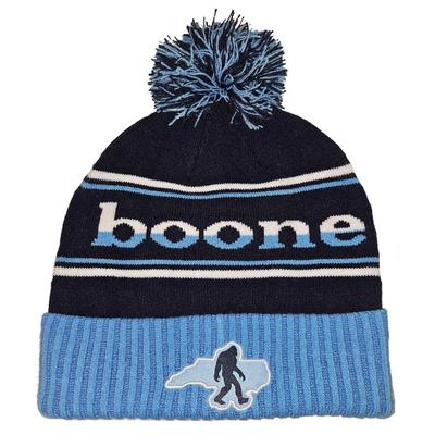 Boone Pukka Cuffed Pom Knit Beanie