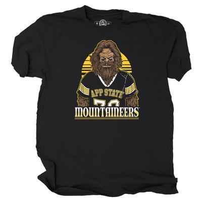 App State The Duck Company Bigfoot Football Cotton Tee