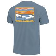  Boone Mountain Waves Comfort Colors Tee