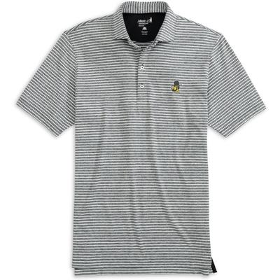 App State Johnnie-O Clipper Striped Jersey Performance Polo