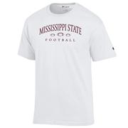  Mississippi State Champion Women's Arch Football Tee