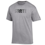  Mississippi State Champion Straight Tonal Wordmark Tee