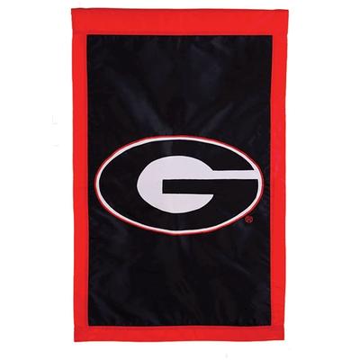Georgia Logo House Flag Black