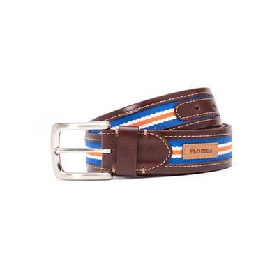 Florida Jack Mason Men's Tailgate Striped Belt