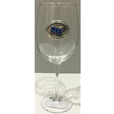 MTSU Heritage Pewter Wine Glass