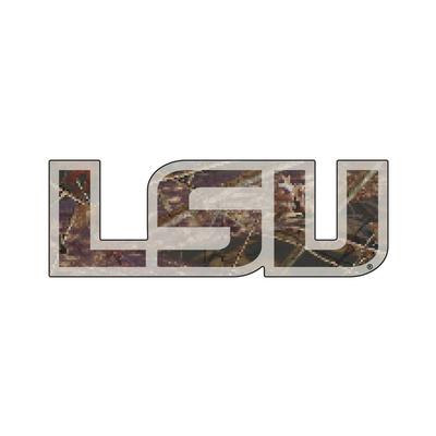 LSU Magnet Camo LSU Logo 3