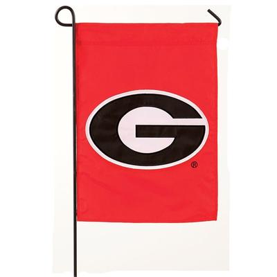 Georgia Logo Garden Flag Red