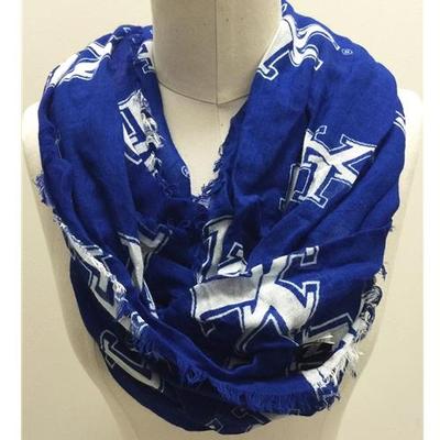 Kentucky Team Logo Infinity Scarf