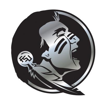 Florida State Magnet Chrome Seminole