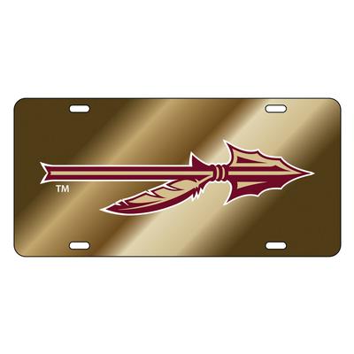 Florida State Spear Logo License Plate