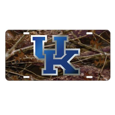 Kentucky License Plate Camo with Royal UK