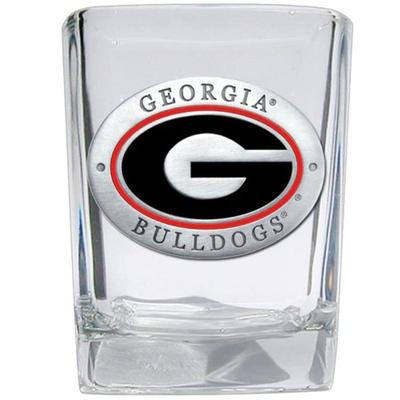 Georgia Heritage Pewter Square Shot Glass