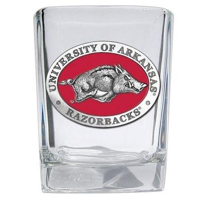 Arkansas Heritage Pewter Square Shot Glass