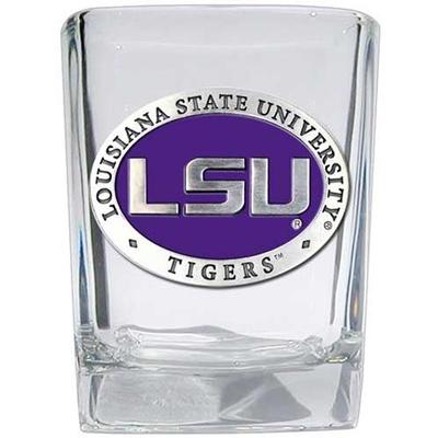 LSU Heritage Pewter Square Shot Glass