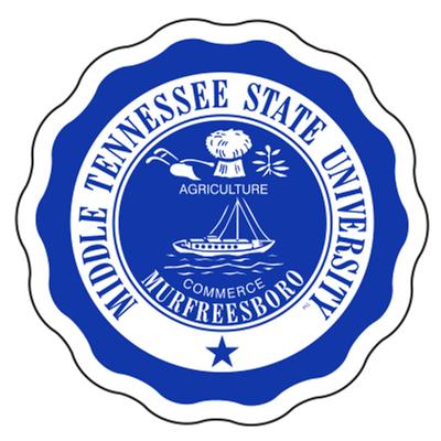 MTSU Decal School Crest 4