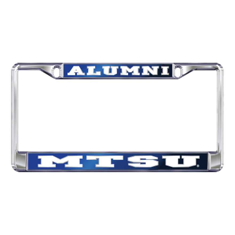  Mtsu License Plate Frame Alumni/Mtsu