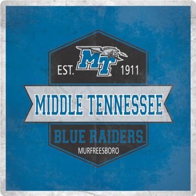 MTSU Decal Vintage Logo 4