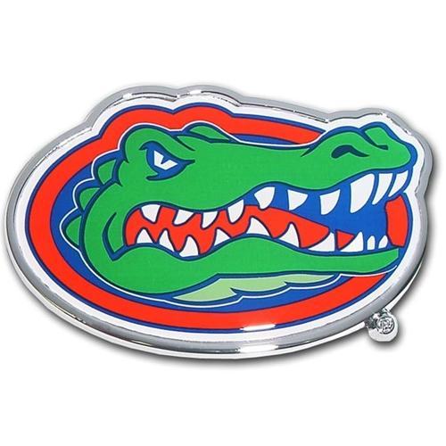 Florida Gator Head Auto Emblem (Team Color)